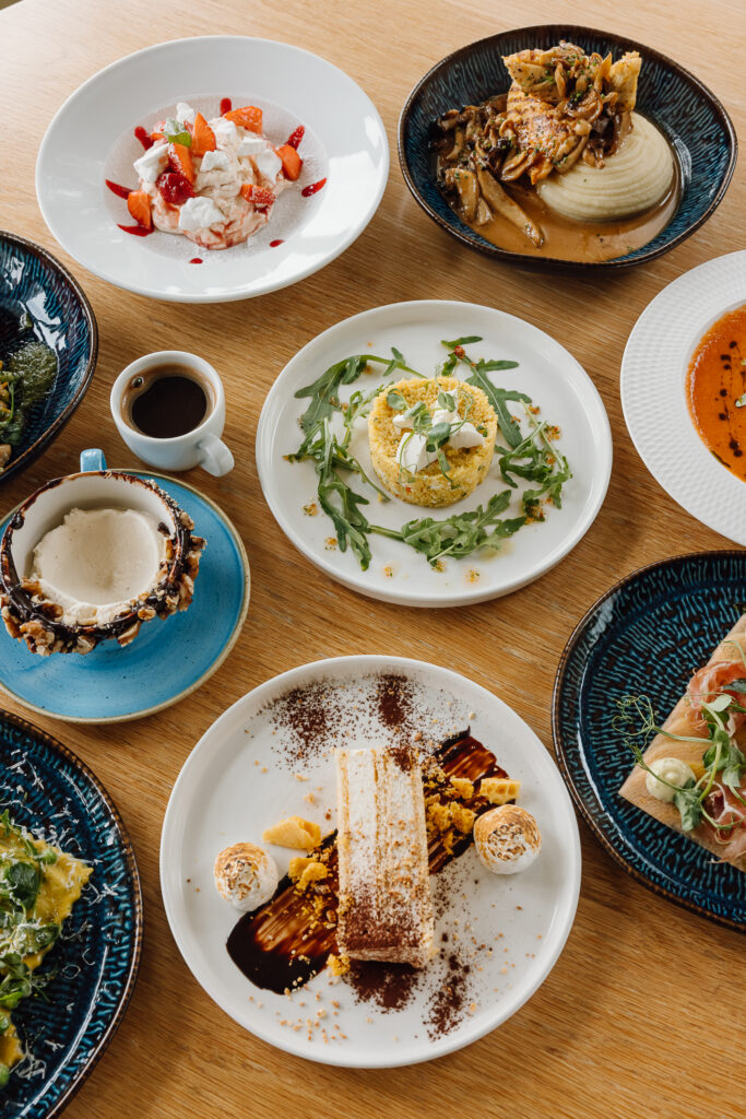 A selection of vibrant summer dishes.