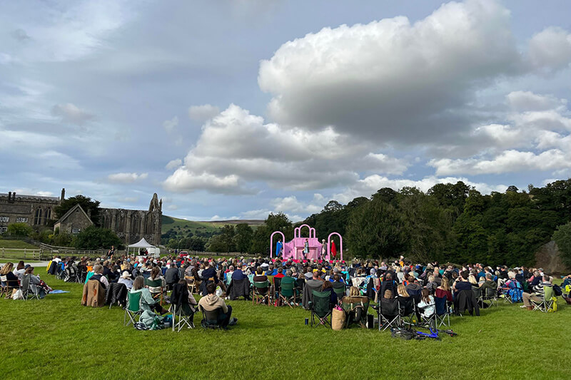 Outdoor Theatre at Bolton Abbey